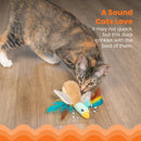 $2 OFF! Catstages Flapperz Duck Plush Interactive Catnip Cat Toy - Glad Dogs Nation | ALL Profits Donated