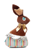 20% OFF! BARK Lil' Bunny Chew Chew Easter Chocolate Bunny Plush Dog Toy - Glad Dogs Nation | ALL Profits Donated