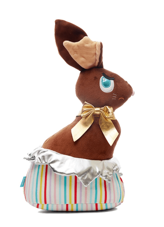 20% OFF! BARK Lil' Bunny Chew Chew Easter Chocolate Bunny Plush Dog Toy - Glad Dogs Nation | ALL Profits Donated