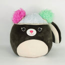 BOGO! Large Squishy Cuddlers Super Soft Plush Pet Toys: Squeak & NO Squeak