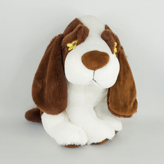 Mini Me Squeaky Breed Dog Toy: Basset Hound