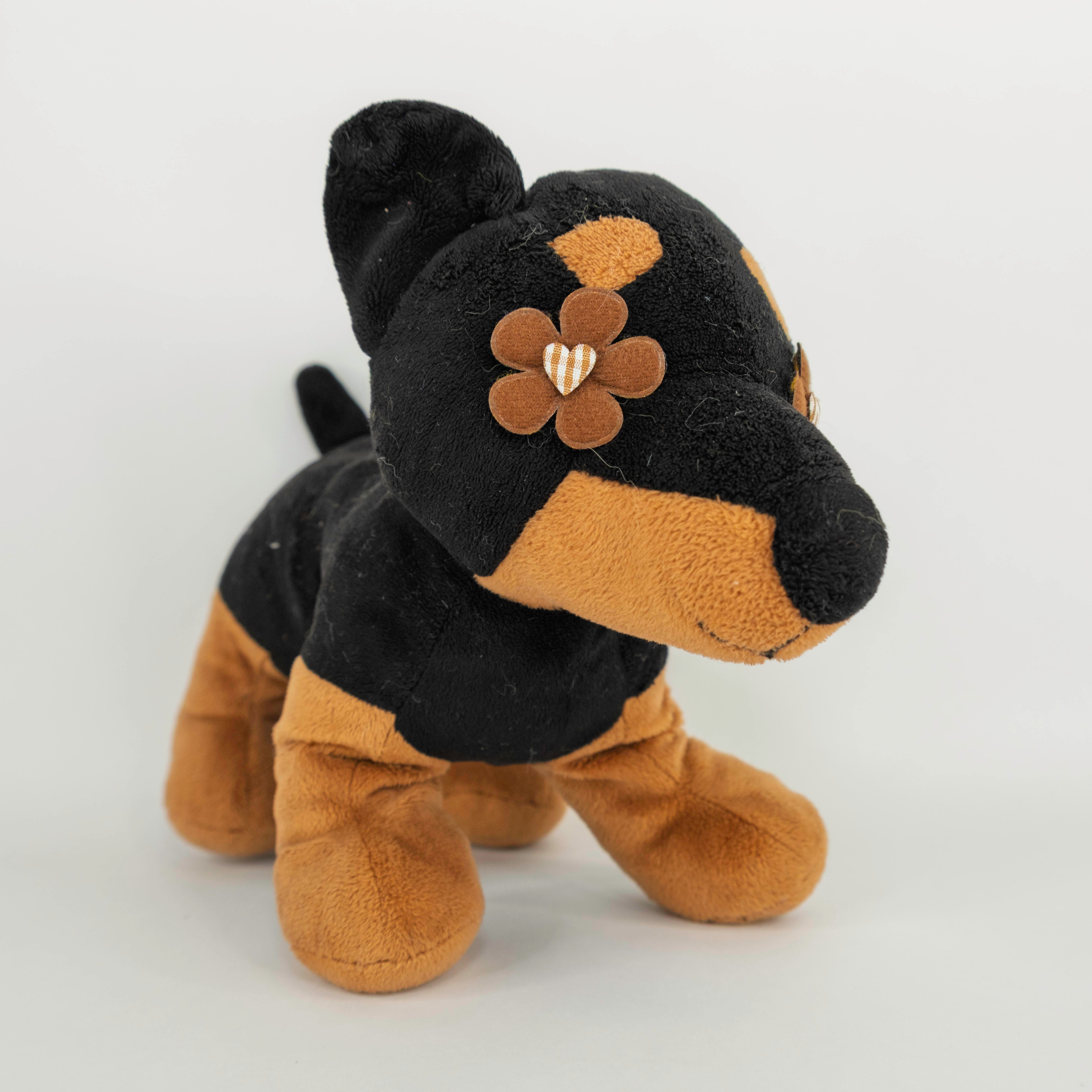 Mini Me Squeaky & NO Squeak Breed Dog Toy: Dachshund / Doxie