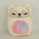 BOGO! Medium Squishy Cuddlers Super Soft Plush Pet Toys: Squeak & NO Squeak