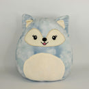 BOGO! Large Squishy Cuddlers Super Soft Plush Pet Toys: Squeak & NO Squeak