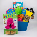 Like A Rainbow Dog & Puppy Gift Basket / BARK, Yeti Chews, Katie Bumpers