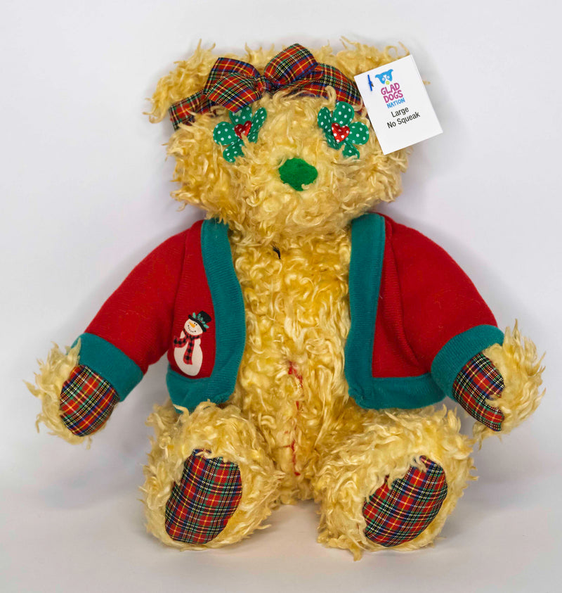 NO SQUEAK Holiday Dog Toys: ALL Sizes Small to XXLarge