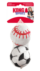 24% OFF! KONG Sport Balls Dog Fetch Toys Large 2 Pack - Glad Dogs Nation | ALL Profits Donated