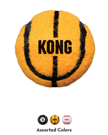 24% OFF! KONG Sport Balls Dog Fetch Toys Large 2 Pack - Glad Dogs Nation | ALL Profits Donated