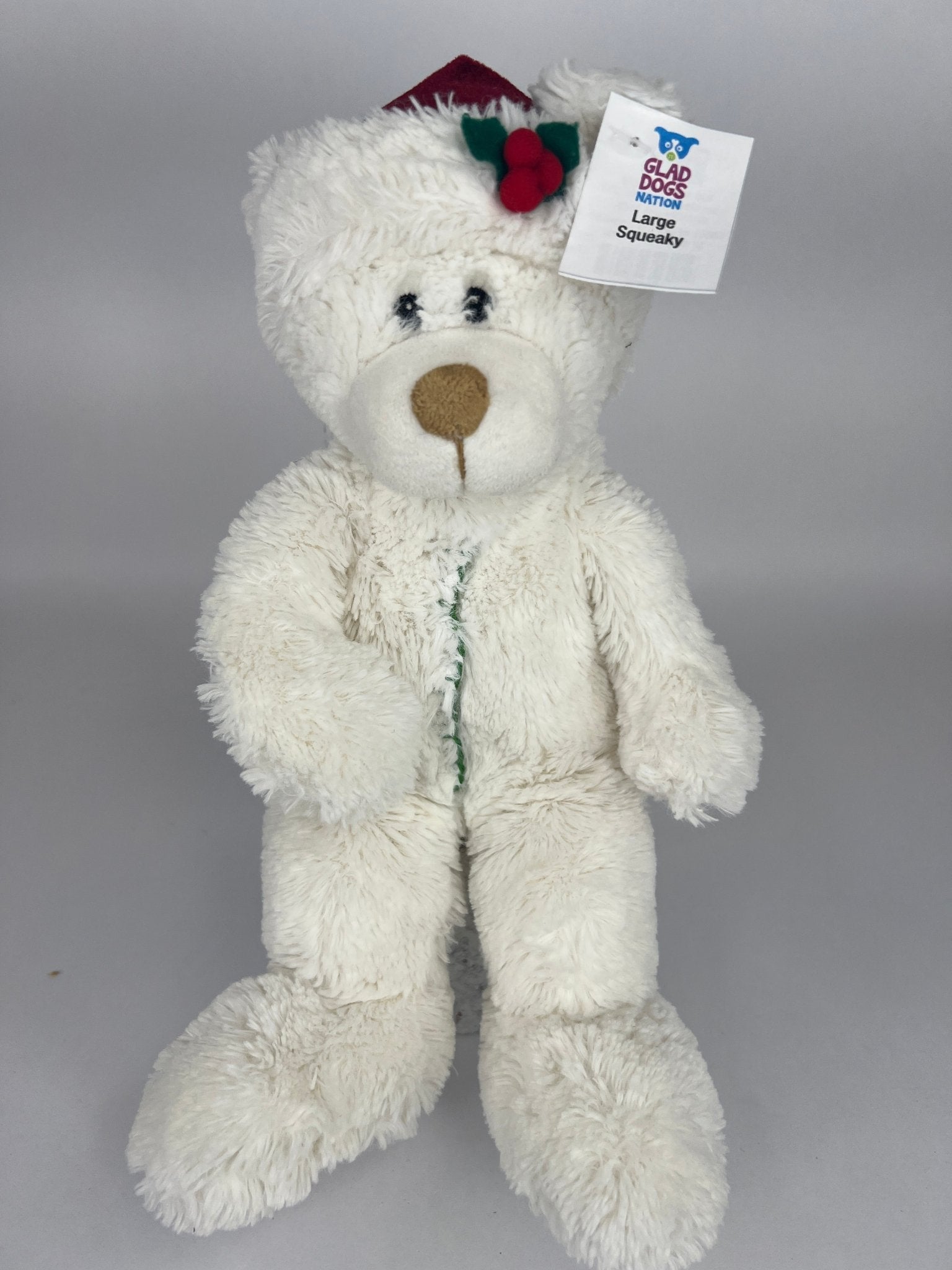 25% OFF! Large Stuffed & SQUEAKY Plush Holiday Dog Toys - Glad Dogs Nation | ALL Profits Donated