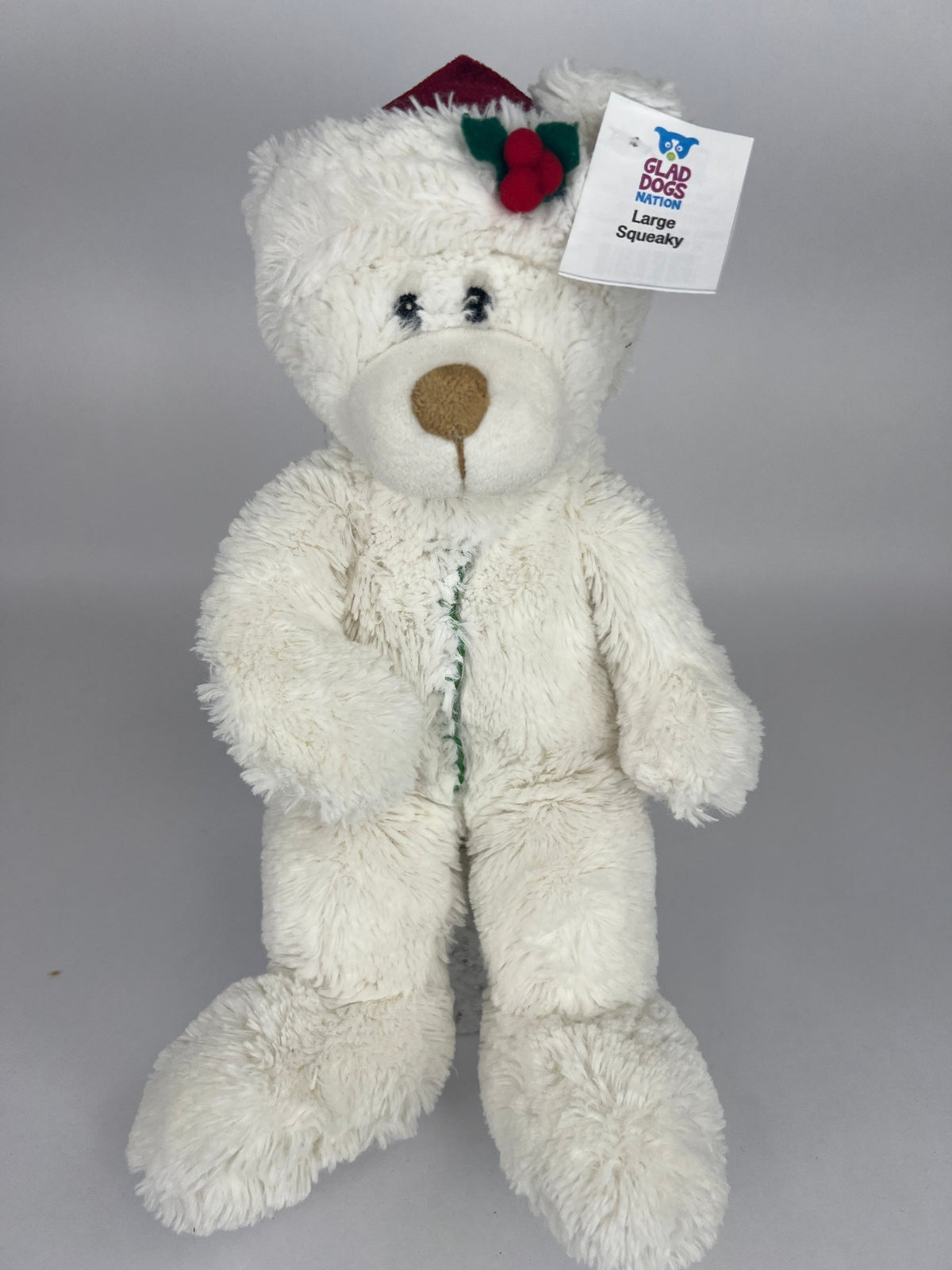 25% OFF! Large Stuffed & SQUEAKY Plush Holiday Dog Toys - Glad Dogs Nation | ALL Profits Donated