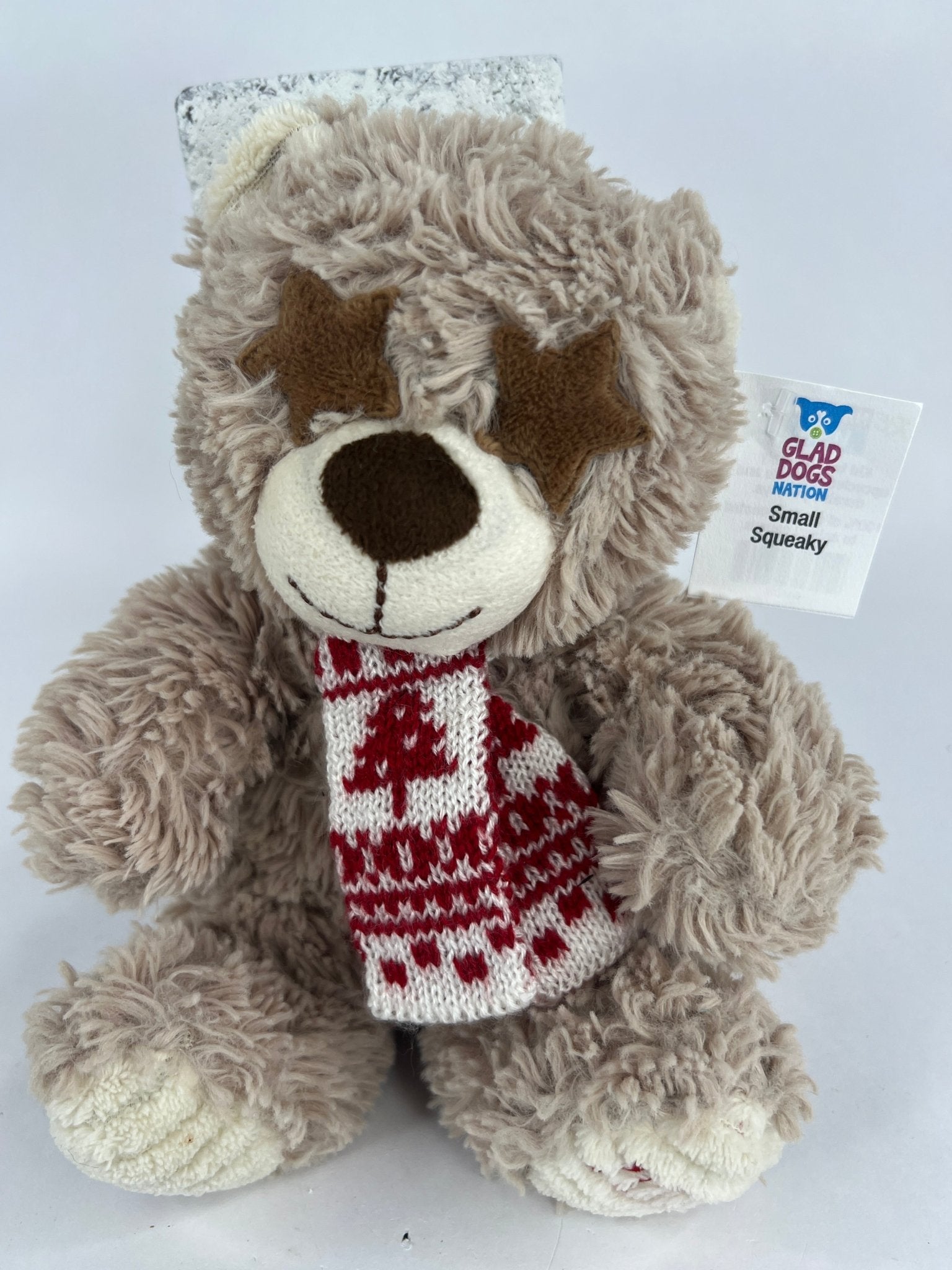 25% OFF! Small Stuffed & SQUEAKY Plush Holiday & Winter Dog Toys - Glad Dogs Nation | ALL Profits Donated