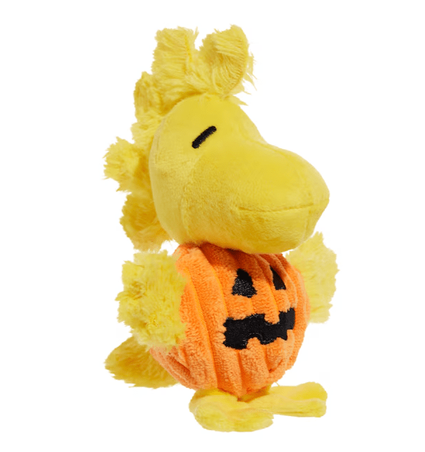 $3 OFF! BARK Peanuts Woodstock Pumpkin Halloween Plush Dog Toys XS - S - Glad Dogs Nation | ALL Profits Donated