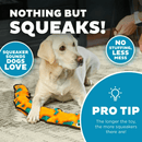 $3 OFF! Outward Hound Durablez Stuffing - Free Squeaky Interactive Snake Dog Toy, Orange, XL - Glad Dogs Nation | ALL Profits Donated
