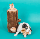 $3 OFF! ZippyPaws Burrow Squeaky Hide & Seek Plush Dog Toy, Log & Chipmunks - Glad Dogs Nation | ALL Profits Donated