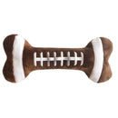 30% OFF! Lulubelles Football Bone Power Plush Squeak & Crinkle Dog Toy: 2 Sizes - Glad Dogs Nation | ALL Profits Donated