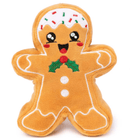 44% OFF! FuzzYard Fred The Gingerbread Plush Squeaky Dog Toy: 2 Sizes - Glad Dogs Nation | ALL Profits Donated