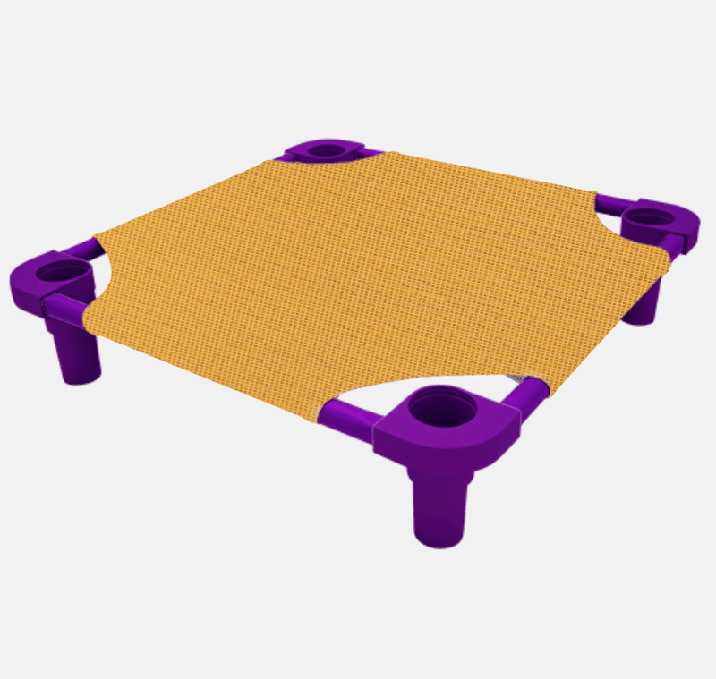 4Legs4Pets Elevated Pet Bed: BALTIMORE Football Team Spirit - Glad Dogs Nation | ALL Profits Donated