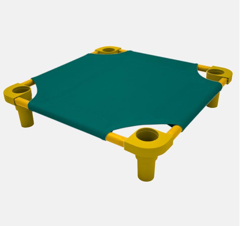 4Legs4Pets Elevated Pet Bed: JACKSONVILLE Football Team Spirit - Glad Dogs Nation | ALL Profits Donated