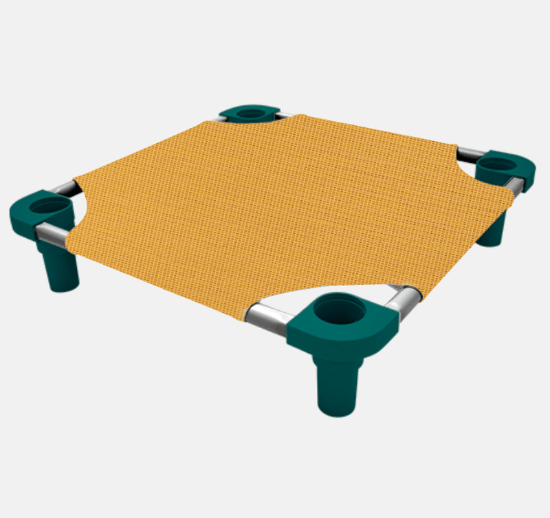 4Legs4Pets Elevated Pet Bed: JACKSONVILLE Football Team Spirit - Glad Dogs Nation | ALL Profits Donated