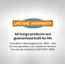 $5 OFF! Kurgo Swivel Seat - Belt Tether Safe Travel Tool for Dogs - Glad Dogs Nation | ALL Profits Donated