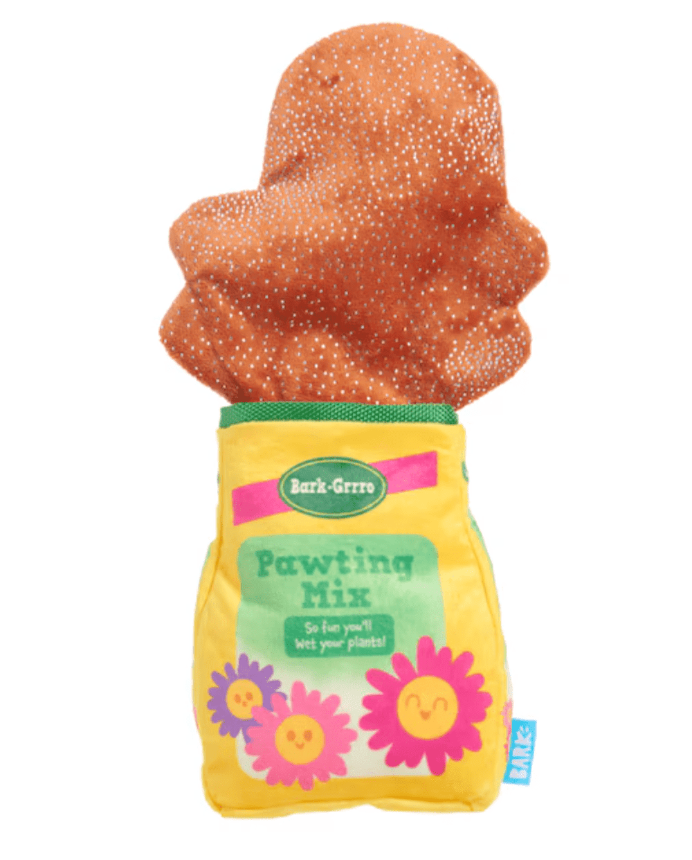 50% OFF! BARK Diggin' Dirt Pawting Mix Dog Toy with Crinkle and Squeak