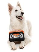 50% OFF! FuzzYard VHS Tape Horror Film Plush Squeaky Dog Toy - Glad Dogs Nation | ALL Profits Donated