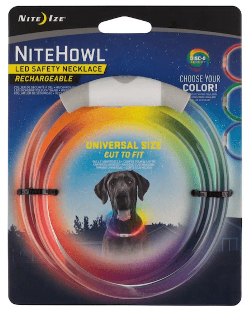 50% OFF! Nite Ize NiteHowl Disc - o Select Dog Collar, Cut to Size - Glad Dogs Nation | ALL Profits Donated
