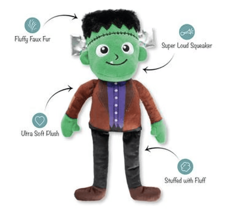 50% OFF! PetShop by Fringe Studio It's Alive Plush Squeaky Dog Toy - Glad Dogs Nation | ALL Profits Donated