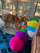 XXLarge Stuffed Dog Toys: 20"+ Squeaky and No Squeak