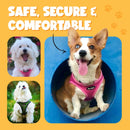 $2 OFF! Bark Appeal Step-in Dog Harness, Anti-Choke, Adjustable Strap, Heavy Duty Clip • 4 Colors, 4 Sizes