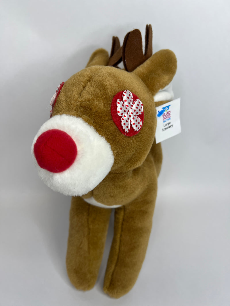 Large Stuffed & SQUEAKY Plush Holiday Dog Toys