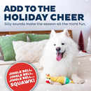 Outward Hound Squawkers Christmas Latex Rubber Chicken: Earl