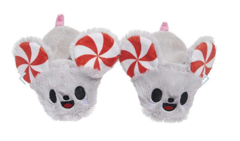 BARK Peppermice Slippies Plush Dog Toy 2 Pack: Small Dogs