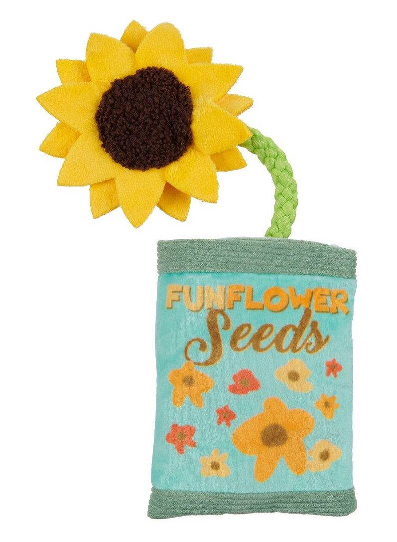 BARK Funflower Seeds Rope Dog Toy