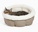 Best Friends by Sheri Cuddle Cup Ilan Wheat Mini Bed for Cats, Kittens & Small Dogs