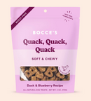 Bocce's Bakery Quack Quack Quack Duck & Blueberry Soft & Chewy Dog Treats