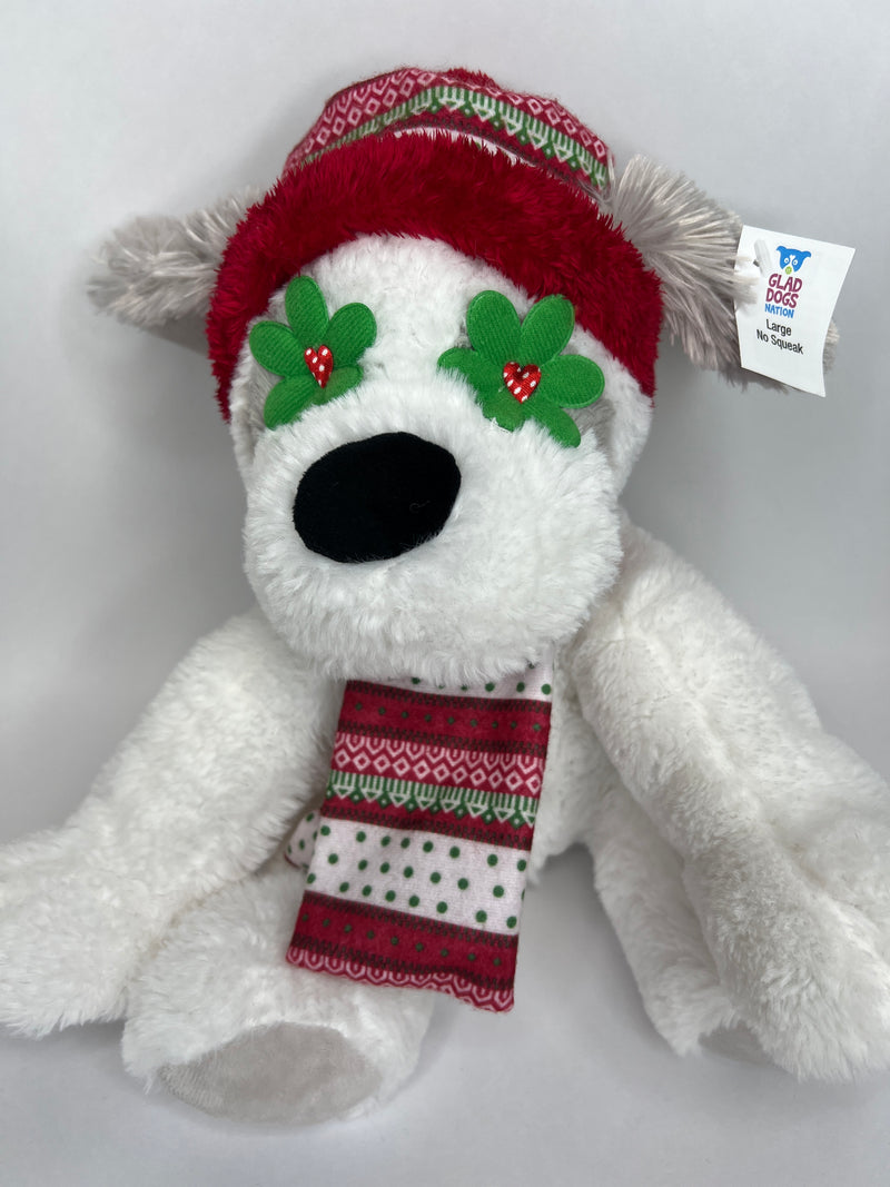 NO SQUEAK Holiday Dog Toys: ALL Sizes Small to XXLarge
