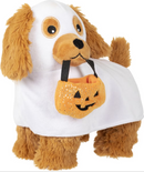 Fringe Studio Hauntin' Hound Crinkle Plush Dog Toy, 9.5 x 10-in