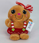 Small Stuffed & SQUEAKY Plush Holiday & Winter Dog Toys