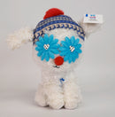 Small Stuffed & SQUEAKY Plush Holiday & Winter Dog Toys