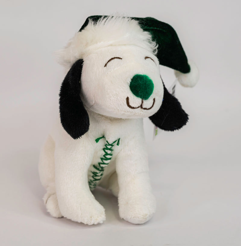 Small Stuffed & SQUEAKY Plush Holiday & Winter Dog Toys