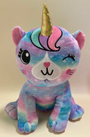 Large Squishy Cuddlers Super Soft Plush Dog Toys: Squeak & NO Squeak