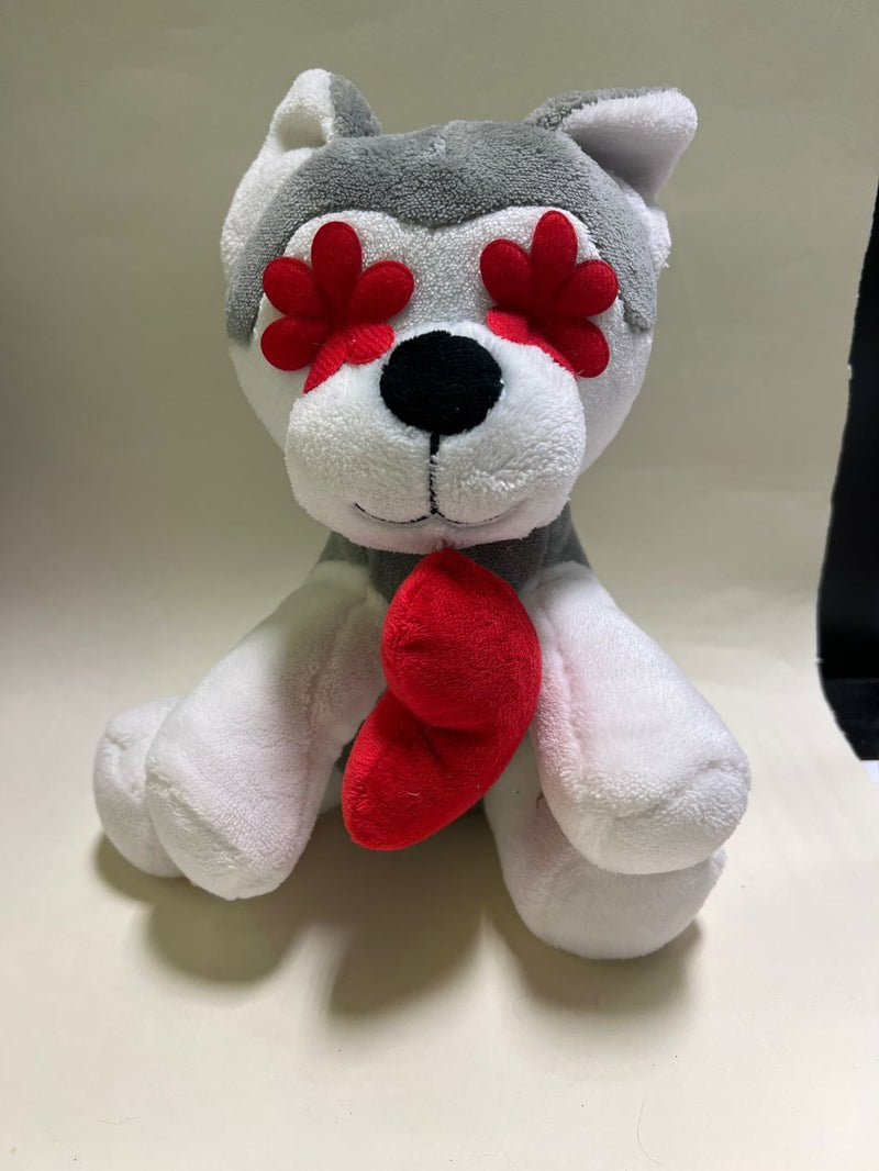 Hearts, Love & Candy Dog Toy: Squeak & NO Squeak, All Sizes