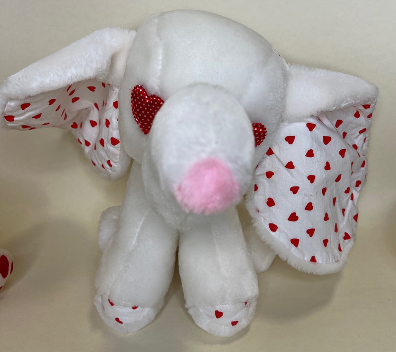 Hearts, Love & Candy Dog Toy: Squeak & NO Squeak, All Sizes