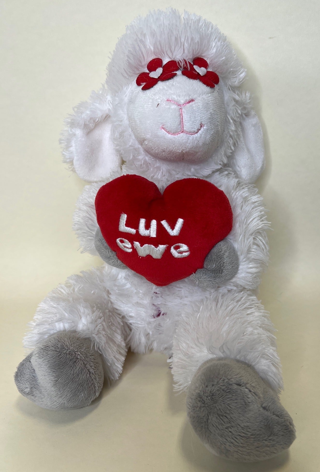 Hearts, Love & Candy Dog Toy: Squeak & NO Squeak, All Sizes