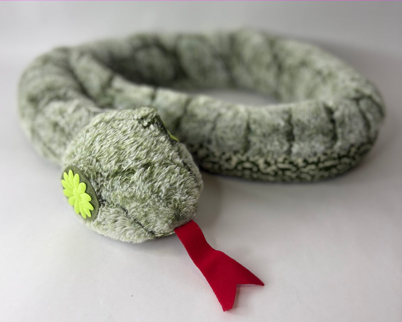25% OFF! Stuffed & Squeaky Snake Multiple Squeaker Dog Toys
