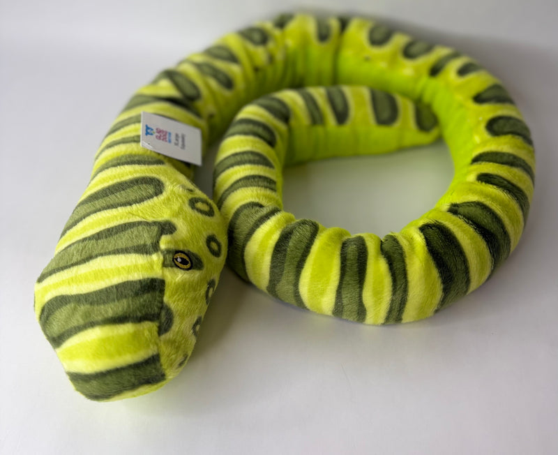 25% OFF! Stuffed & Squeaky Snake Multiple Squeaker Dog Toys