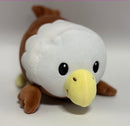 BOGO! Medium Squishy Cuddlers Super Soft Plush Pet Toys: Squeak & NO Squeak
