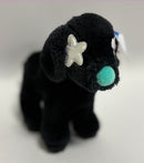 Mini Me Squeaky Breed Dog Toy: Black Mutts