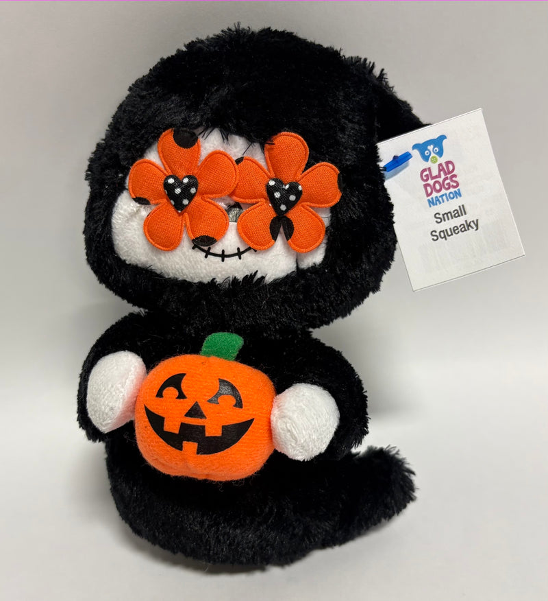 Glad Dogs Halloween SQUEAK & NO SQUEAK Dog Toys: SMALL